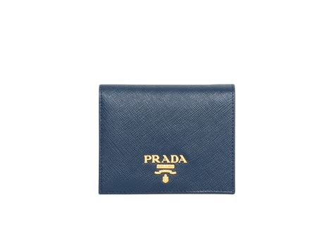 royal blue prada wallet